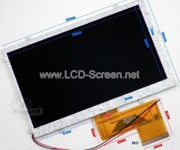 KR070PE2T 7'' Wholesale Ployer momo9 III HKC M7 M701 LCD Display SCREEN+Tracking ID