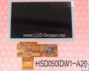 5.0 INCH HSD050IDW1-A20 LCD display with touch glass for GPS