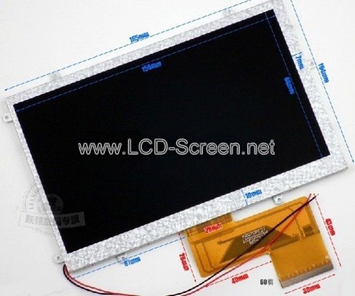 KR070PE2T 7'' Wholesale Ployer momo9 III HKC M7 M701 LCD Display SCREEN+Tracking ID - Click Image to Close